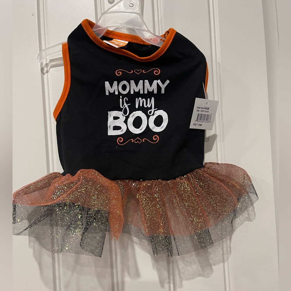 ✨✨Halloween Little Dog Dress Mommy Is My Boo✨✨